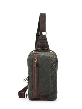 DELLA Q / Mini Messenger Bag, Olive